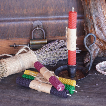 CZERWONA ŚWIECA RYTUALNA - MIŁOŚĆ